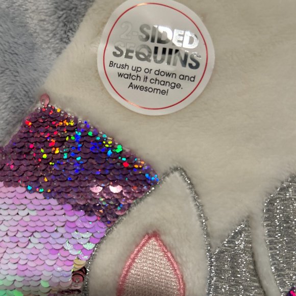 EPIC THREADS GIRLS' UNICORN LOGO FLEECE TOP - Picture 6 of 6